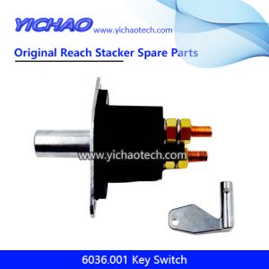 Konecranes 6036.001 Key Switch for Container Reach Stacker Spare Parts