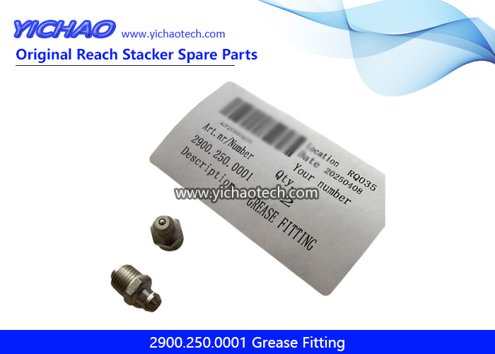 Fantuzzi 2900.250.0001 Grease Fitting for Container Reach Stacker Spare Parts