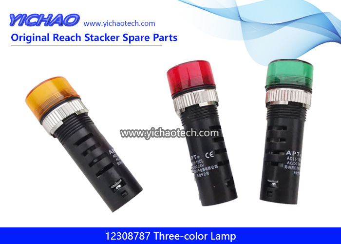 Sany 12308787 Three-color Lamp for Container Forklift Spare Parts