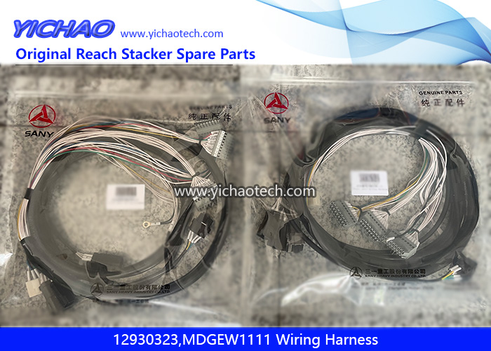 Sany 12930323,MDGEW1111 Wiring Harness for Container Reach Stacker Spare Parts