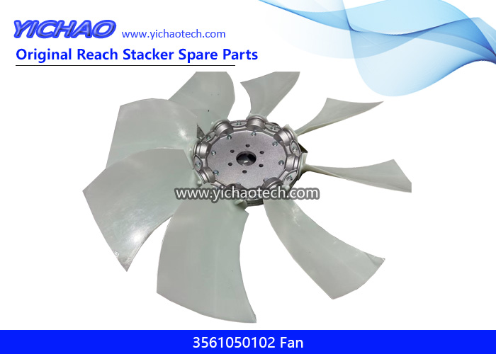 Linde 3561050102 Fan for Empty Container Port Machinery Spare Parts