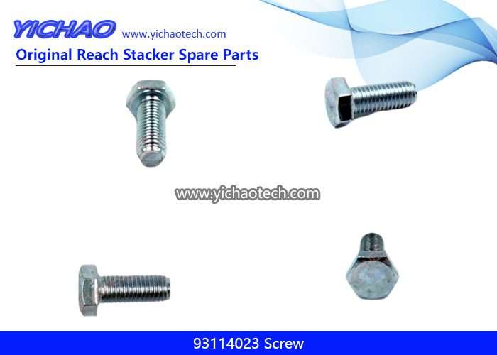 Konecranes 93114023 Screw for Container Reach Stacker Spare Parts