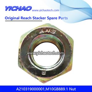 Sany A210319000001,M10GB889.1 Nut for Empty Container Port Equipment Spare Parts