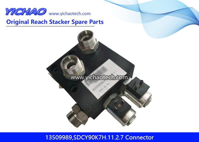 Sany 13509989,SDCY90K7H.11.2.7 Connector for Container Forklift Port Equipment Spare Parts