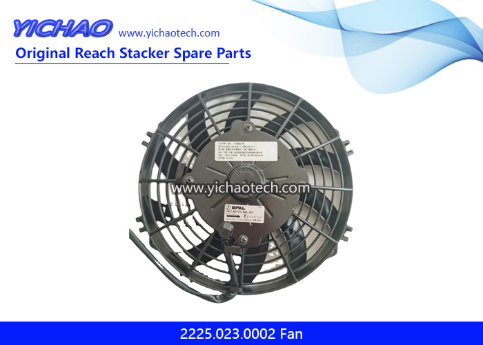 Konecranes 2225.023.0002 Fan for Container Reach Stacker Spare Parts