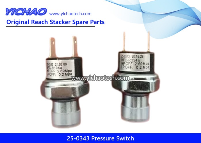 Hyster 25-0343 Pressure Switch for Container Forklift Port Equipment Spare Parts