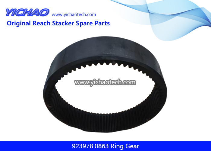 Kalmar 923978.0863 Ring Gear for Container Reach Stacker Spare Parts