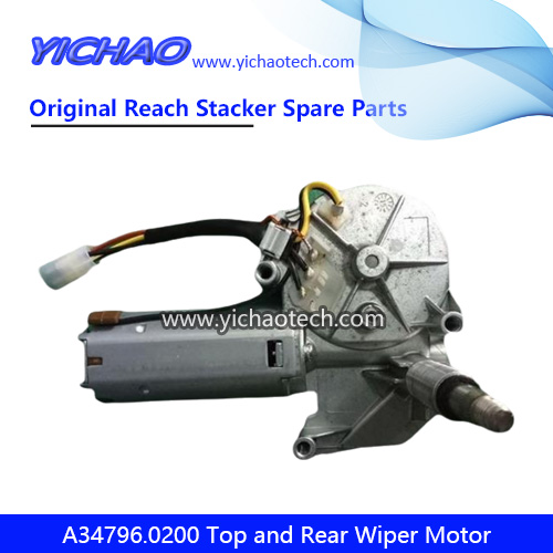 Kalmar A34796.0200 Top and Rear Wiper Motor for Container Reach Stacker Spare Parts
