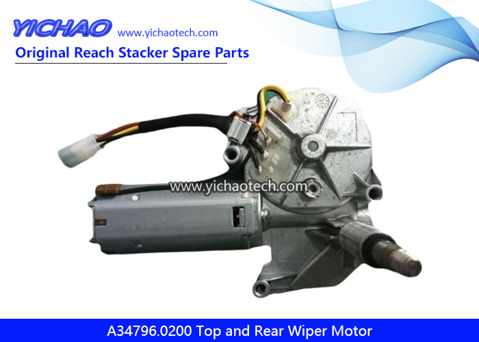Kalmar A34796.0200 Top and Rear Wiper Motor for Container Reach Stacker Spare Parts