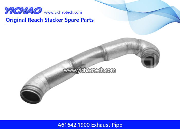 Kalmar A61642.1900 Exhaust Pipe for Container Reach Stacker Spare Parts