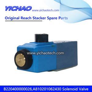 Sany B220400000026 Solenoid Valve for Container Reach Stacker Spare Parts