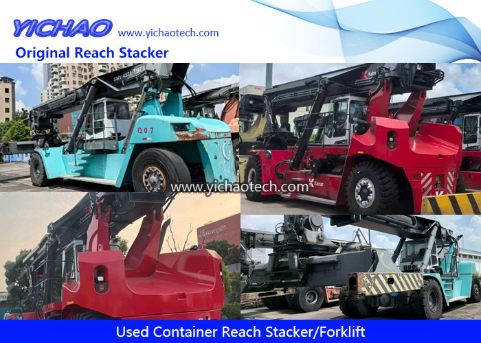 Used/Second Hand Kalmar/Konecranes/Linde/Fantuzzi/Sany Container Reach Stacker Lifting Machine For Sale