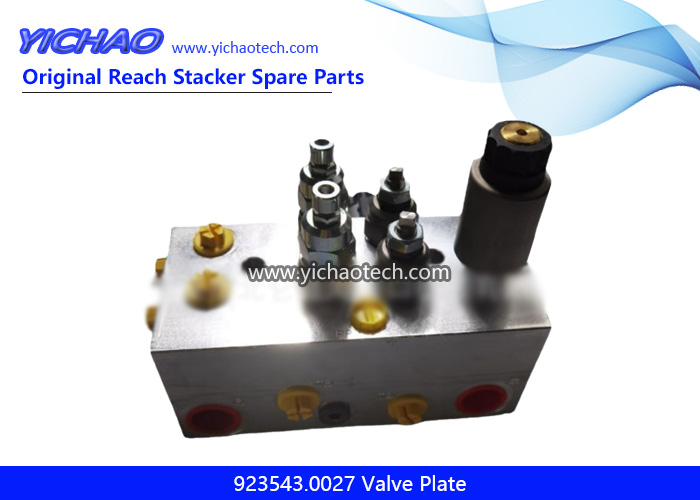 Kalmar 923543.0027 Valve Plate for Container Reach Stacker Spare Parts