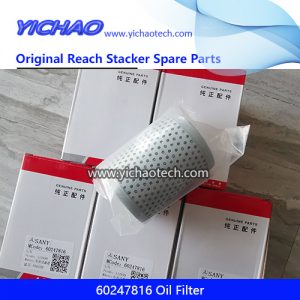 Sany 60247816 Oil Filter for Container Reach Stacker Spare Parts