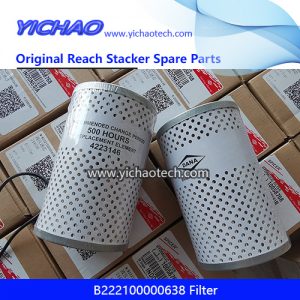 Sany B222100000638 Filter for Container Forklift Port Equipment Spare Parts