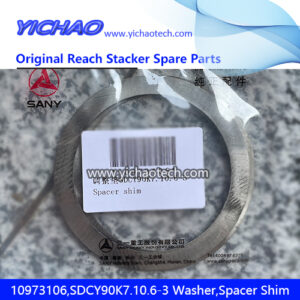 Sany 10973106,SDCY90K7.10.6-3 Washer,Spacer Shim for Container Forklift Port Equipment Spare Parts