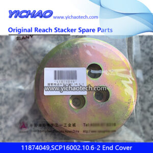 Sany 11874049,SCP16002.10.6-2 End Cover for Container Forklift Port Equipment Spare Parts