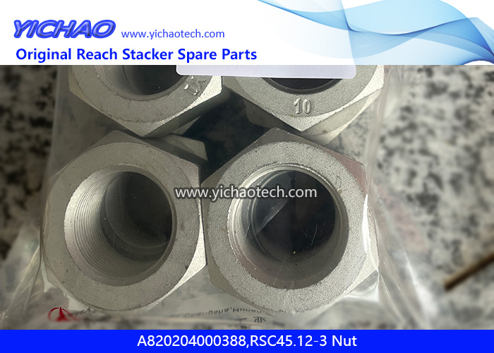 Sany A820204000388,RSC45.12-3 Nut for Container Reach Stacker Spare Parts