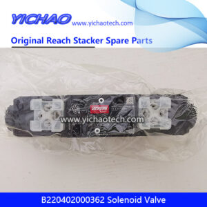 Sany B220402000362 Solenoid Valve for Container Forklift Port Equipment Spare Parts