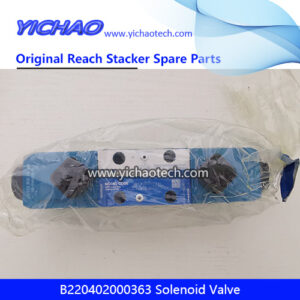 Sany B220402000363 Solenoid Valve for Container Forklift Port Equipment Spare Parts