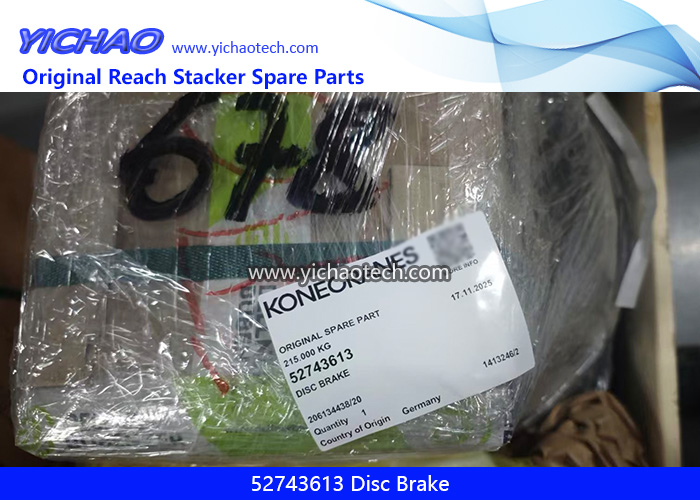 Konecranes 52743613 Disc Brake for Container Reach Stacker Spare Parts