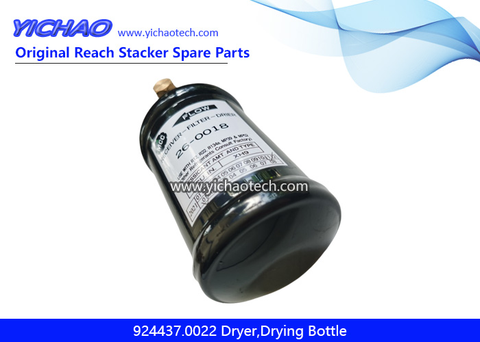 Kalmar 924437.0022 Dryer,Drying Bottle for Container Forklift Port Equipment Spare Parts