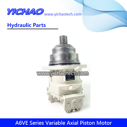 Rexroth A6VE Series 6X A6VE28/A6VE55/A6VE80/A6VE107/A6VE140/A6VE160/ A6VE200/A6VE250 Hydraulic Variable Displacement Axial Piston Motor for Excavator/Bulldozer/Truck/Crane