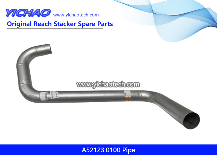 Kalmar A52123.0100 Pipe for Container Forklift Port Equipment Spare Parts