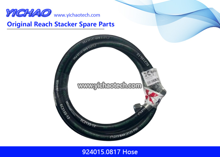 Kalmar 924015.0817 Hose for Container Forklift Port Equipment Spare Parts