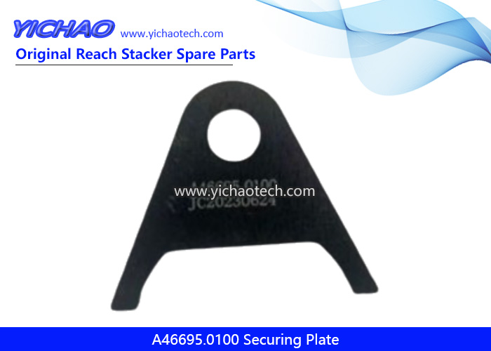 Kalmar A46695.0100 Securing Plate for Container Forklift Port Machinery Spare Parts