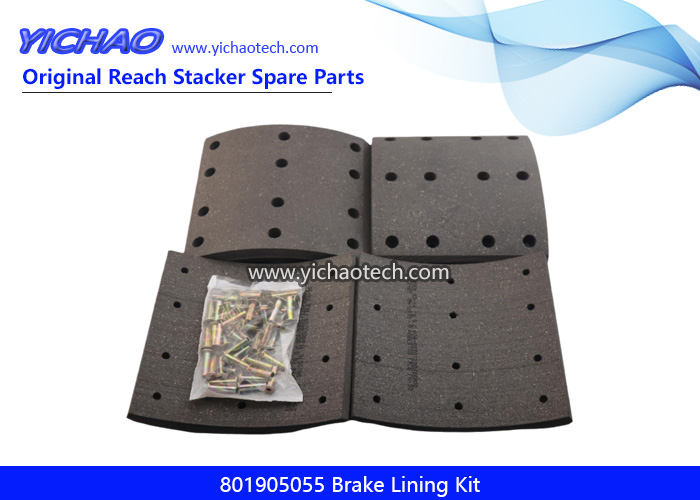 Kalmar 801905055 Brake Lining Kit for Ottawa Yard Truck Spare Parts