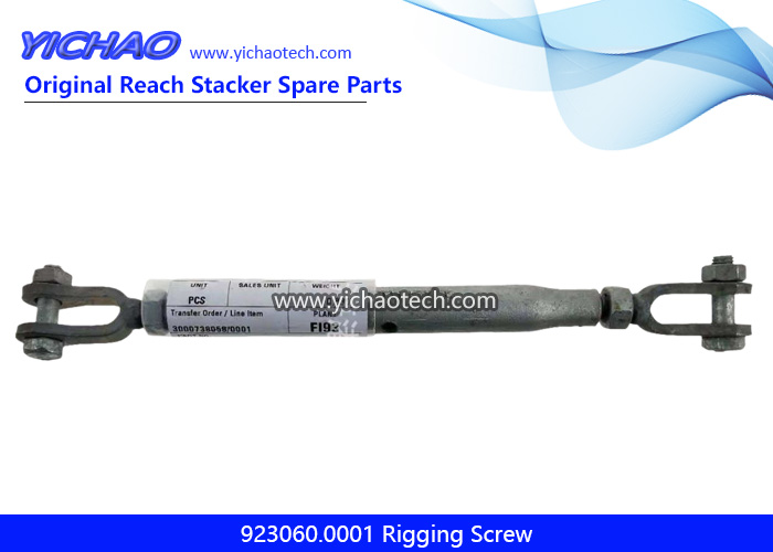 Kalmar 923060.0001 Rigging Screw for Container Forklift Port Equipment Spare Parts