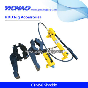 CTM50 Manaul Hydraulic Shackle Pipe Wrench Kit Breakout Tool for HDD Drilling Rig