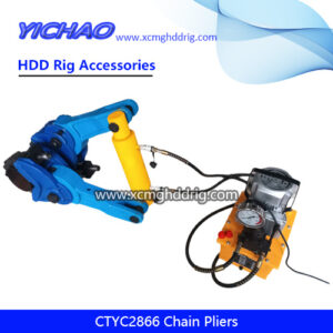 CTYC2866 Electric Hydraulic Drill Rods/Pipe Breakout Tool Open Locking Chain Clamp Pliers