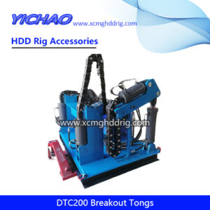 DTC200 Hydraulic Power Chain Tong Drilling Rods/Pipe Shackle Breakout Tongs