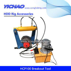 HCP100 Electric Hydraulic Chain Tong Wrench Kit Drilling Rig/Rods Breakout Tool