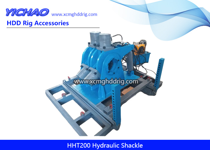 HHT200 Hydraulic Shackle Machine Drill Pipe/Rods Wrench Kit Breakout Tool