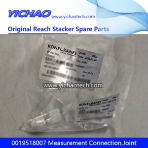 Linde/Konecranes 0019518007 Measurement Connection,Joint for Container Reach Stacker Spare Parts