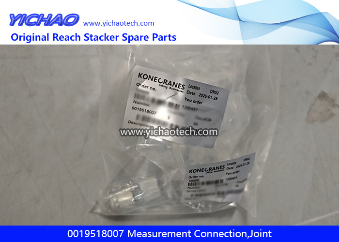 Linde/Konecranes 0019518007 Measurement Connection,Joint for Container Reach Stacker Spare Parts