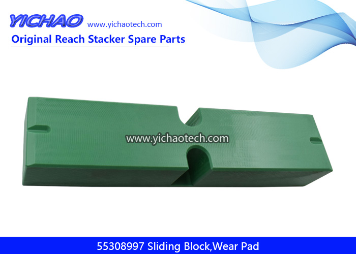Konecranes 55308997 Sliding Block,Wear Pad for Container Forklift Port Equipment Spare Parts