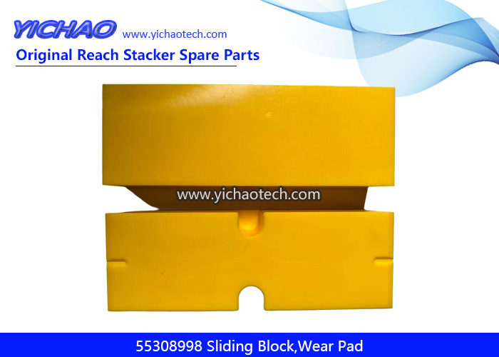Konecranes 55308998 Sliding Block,Wear Pad for Container Forklift Port Equipment Spare Parts