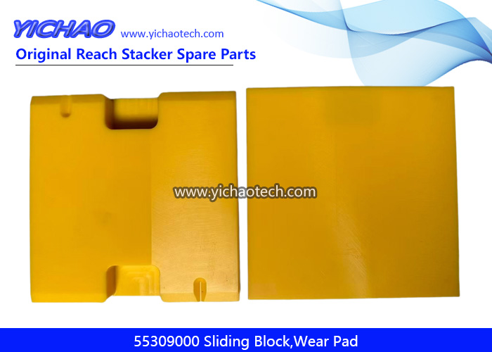 Konecranes 55309000 Sliding Block,Wear Pad for Container Forklift Port Equipment Spare Parts