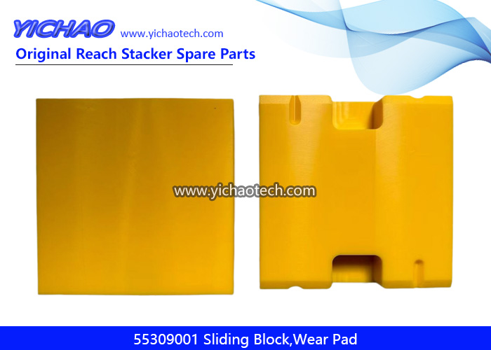 Konecranes 55309001 Sliding Block,Wear Pad for Container Forklift Port Equipment Spare Parts