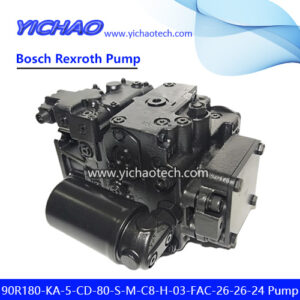 Sauer Danfoss 90Series 90R180-KA-5-CD-80-S-M-C8-H-03-FAC-26-26-24 Hydraulic Piston Plunger Pump