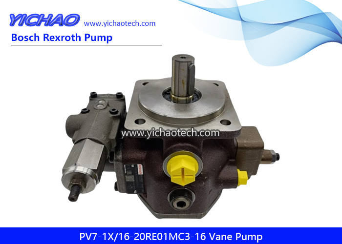 Bosch Rexroth PV7 Series PV7-1X/16-20RE01MC3-16 Hydraulic Variable Vane Pump
