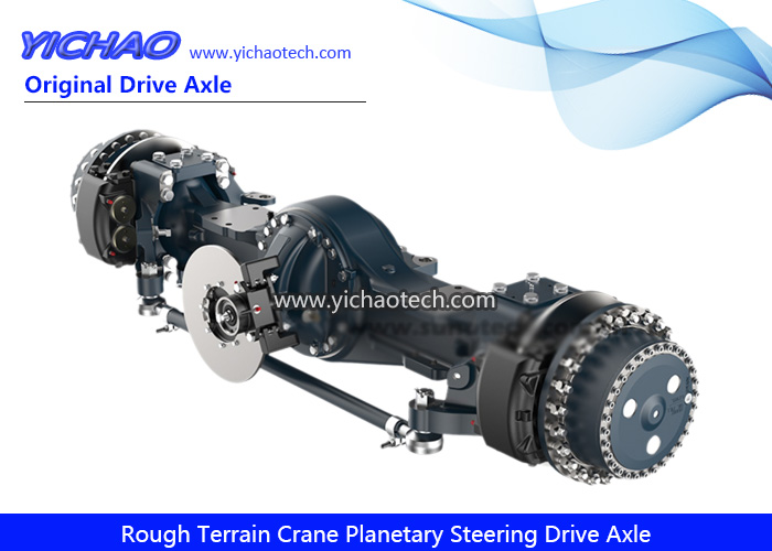Rough Terrain Crane/Tow Tractors/Snow Removal Heavy Planetary Steering Drive Axle