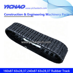 160x87.63x28,160x87.63x37,240x87.63x28,240x87.63x37 Rough Terrain Wear Resistance Rubber Track for Toro Dingo TX427/TX525/TX1000/TX1300 Skid Steer Loader