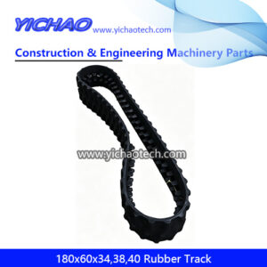 Rough Terrain 180x60x30,180x60x34,180x60x37,180x60x38,180x60x40 Light Duty Rubber Track for Yanmar MCG90/MCG91/MCG900 Dumper Kebelco SK005 Excavator
