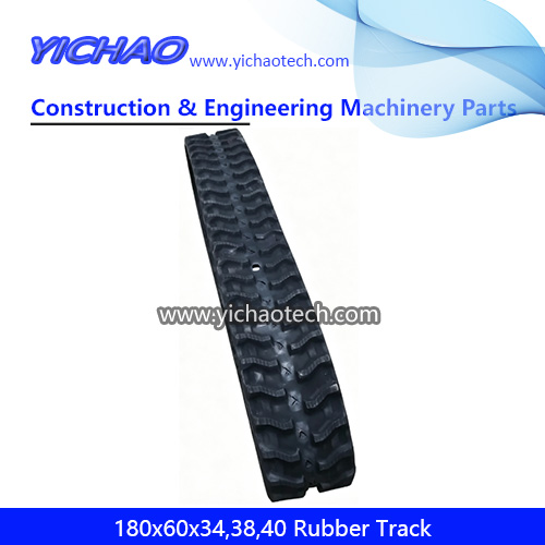 Rough Terrain 180x60x30,180x60x34,180x60x37,180x60x38,180x60x40 Light Duty Rubber Track for Yanmar MCG90/MCG91/MCG900 Dumper Kebelco SK005 Excavator