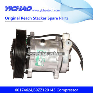 Sany 60174624,B9ZZ120143 Compressor for Container Forklift Port Equipment Spare Parts